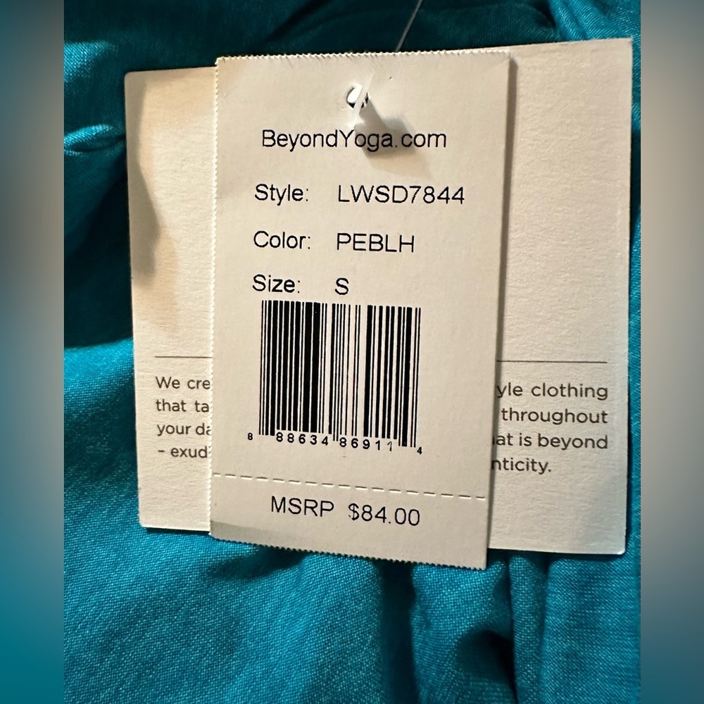 Beyond the yoga Featherweight The Splits Hoodie color peblh Size L NWT - Picture 2 of 5